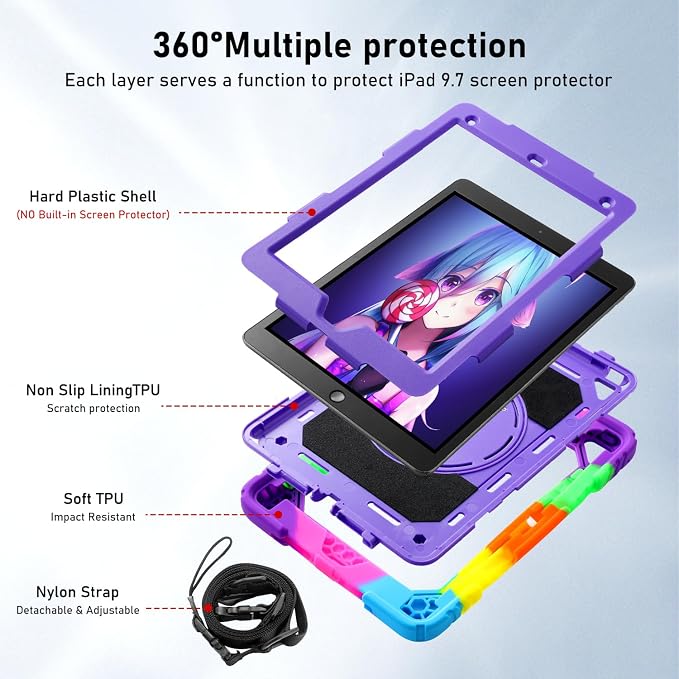 Rainbow Purple