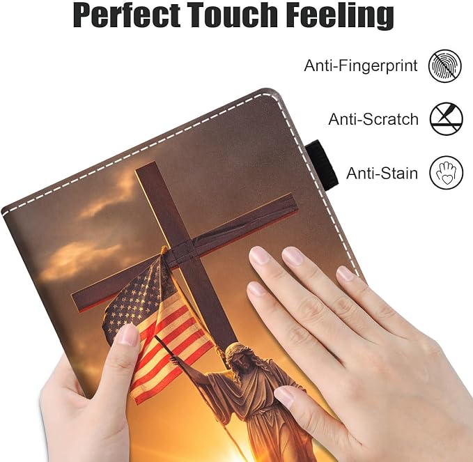 American Flag Cross Jesus