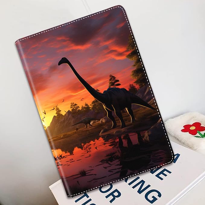 Dinosaur Forest at Sunset