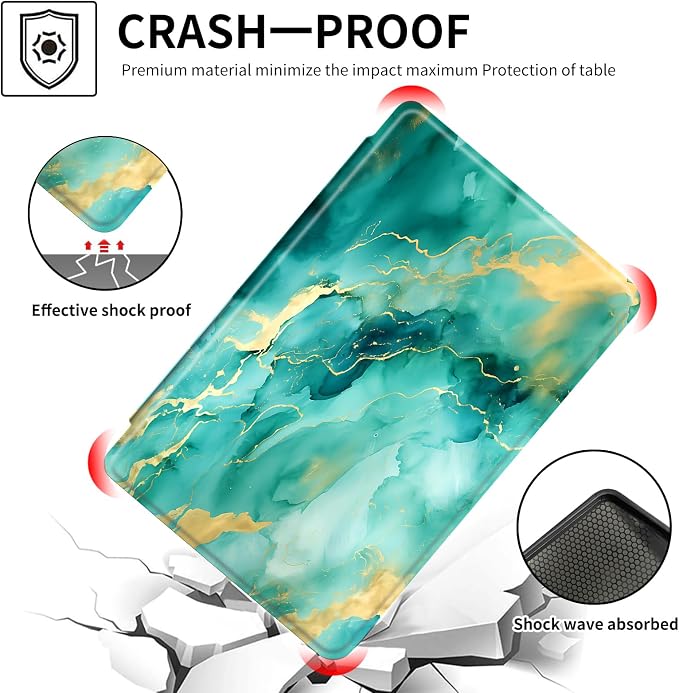 Golden Green Marble