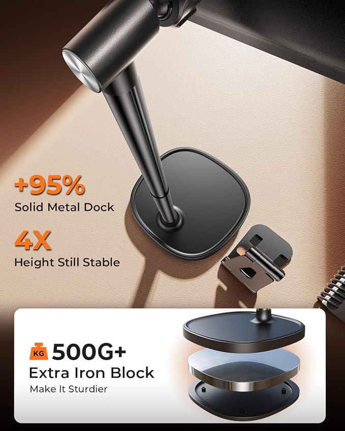BLACK - 6X STABLE WEIGHTED BASE