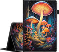 Case for All-New Amazon Fire HD 10 Tablet and Fire HD 10 Plus (13th/11th Generation 2023/2021 Release) Auto Sleep/Wake Multi-Angle Viewing Slim Folio Stand Cover Colorful Mushrooms