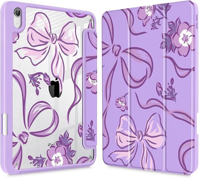 Flowers-Bows-Purple