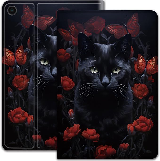 Black Cat and Butterfly