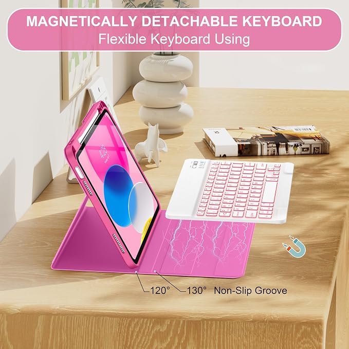 A-HotPink Marble