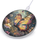 Butterfly Wireless Charger Anti-Slip Wireless Charging Pad Slim Charger Mat for Men Women