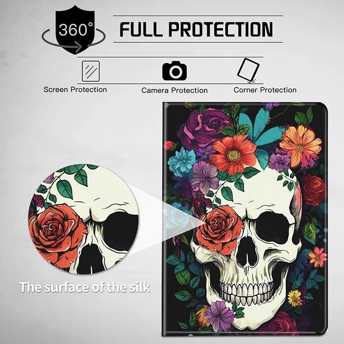 Cute Skull Flower