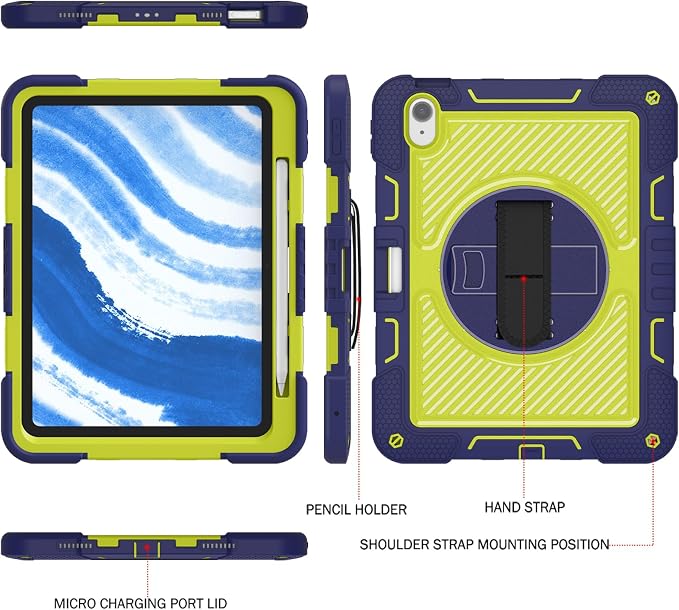 Navy+Chartreuse