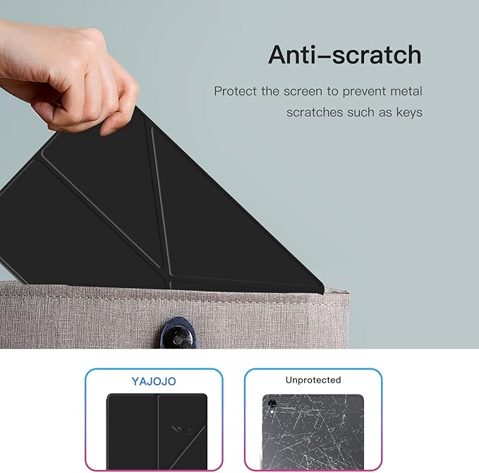 for Samsung Galaxy Tab S11 Case 11 inch Magnetic Attachment | Auto Wake/Sleep | Multi-Viewing Angles | Slim Light Shell Cover | Compatible with Samsung Galaxy Tab S11 | Black