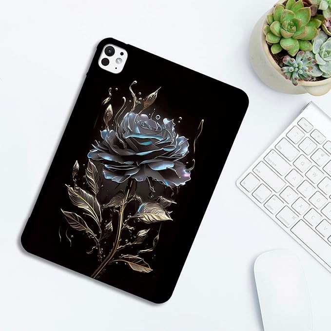 7_Black Flower