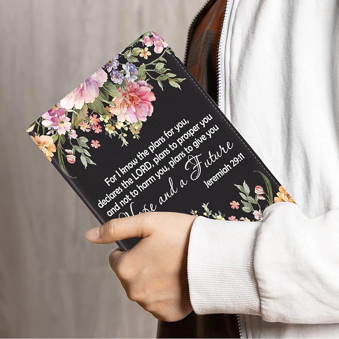 Floral Quote Bible Verse Jeremiah 29:11