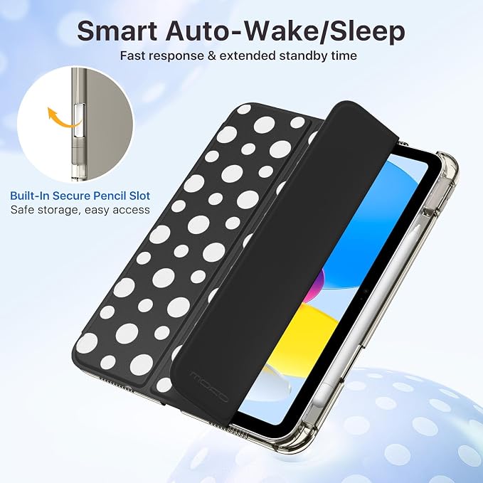 C-Polka Dot Black