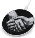 Hands in Hands Phone Charger Magnetic Charging Pad Anti-Slip with USB Cable