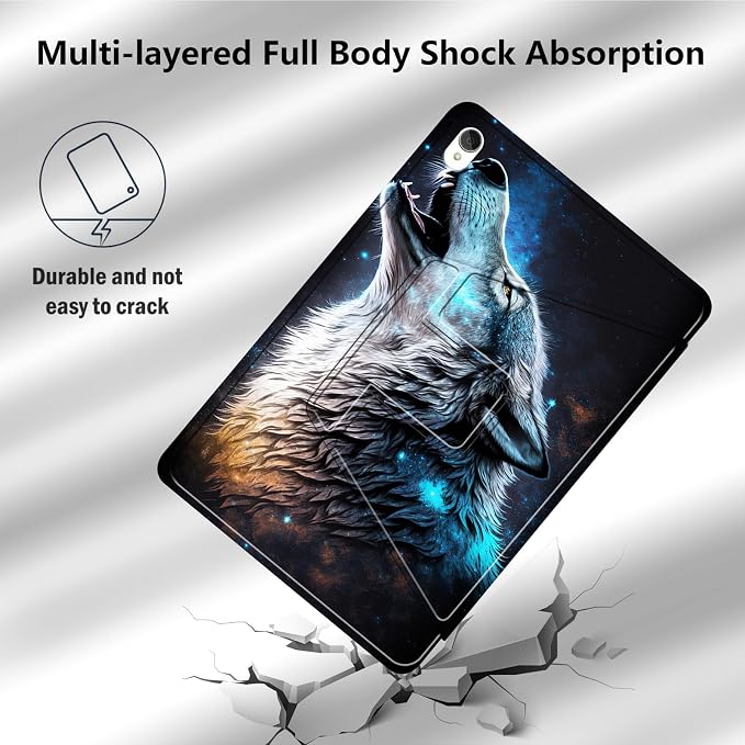 Blue Wolf Howling
