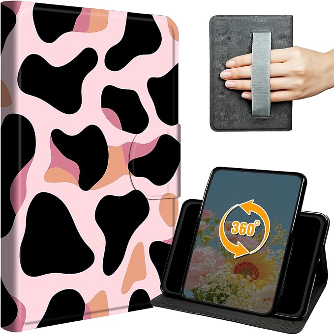 Black Pink Cow Print