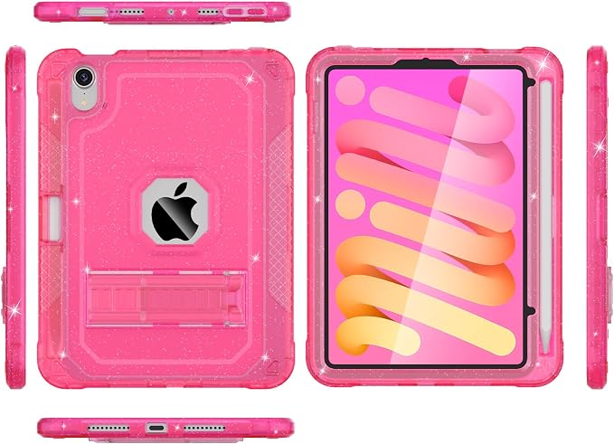 Translucent Glitter Hot Pink