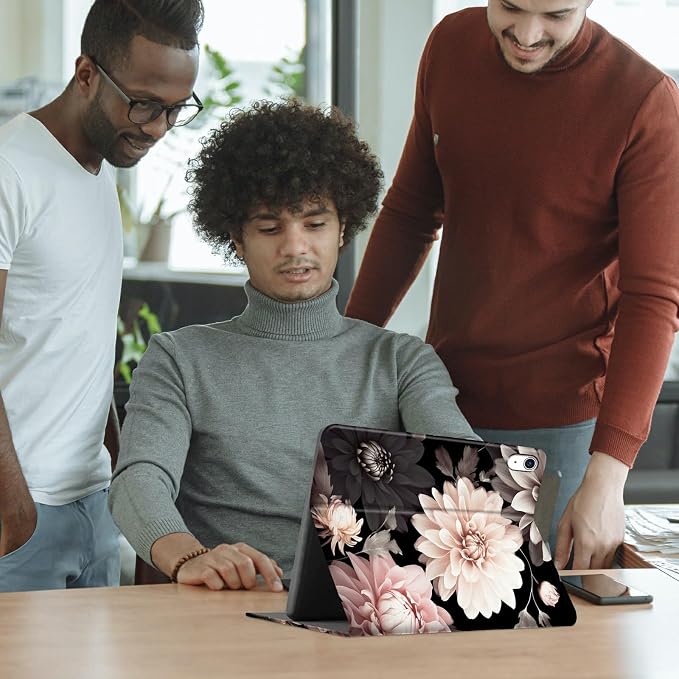 Pink and White Flowers