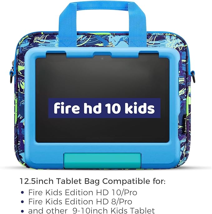 Choco Mocha Kids Tablet Sleeve Bag for Boys &amp Girls (10-12.5Inch)