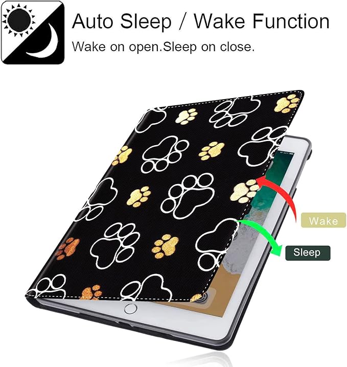 Cute Dog Paw Prints