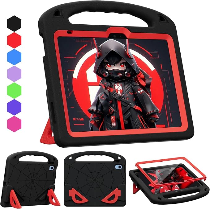 black+red