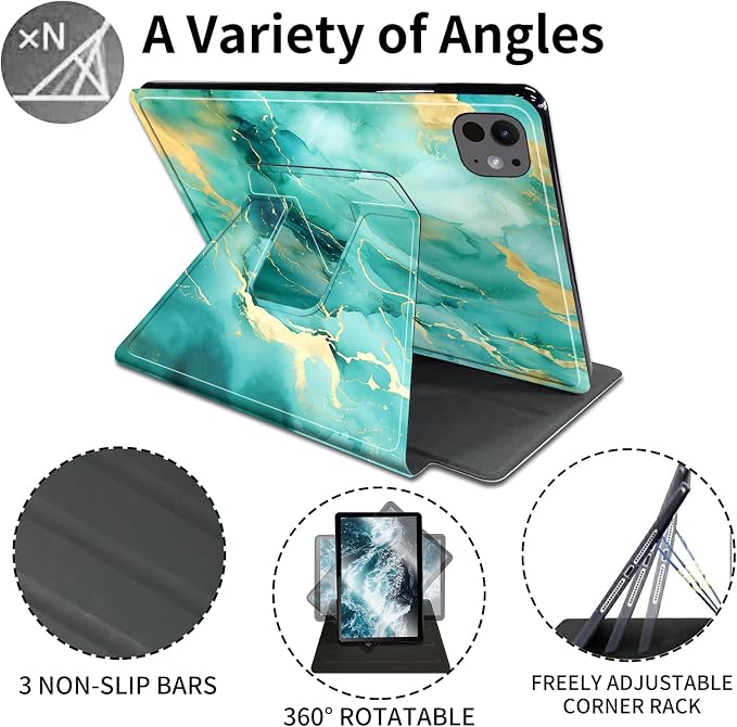 Golden Green Marble