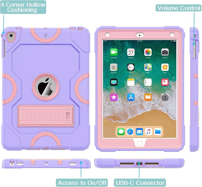 Purple+Rose Gold