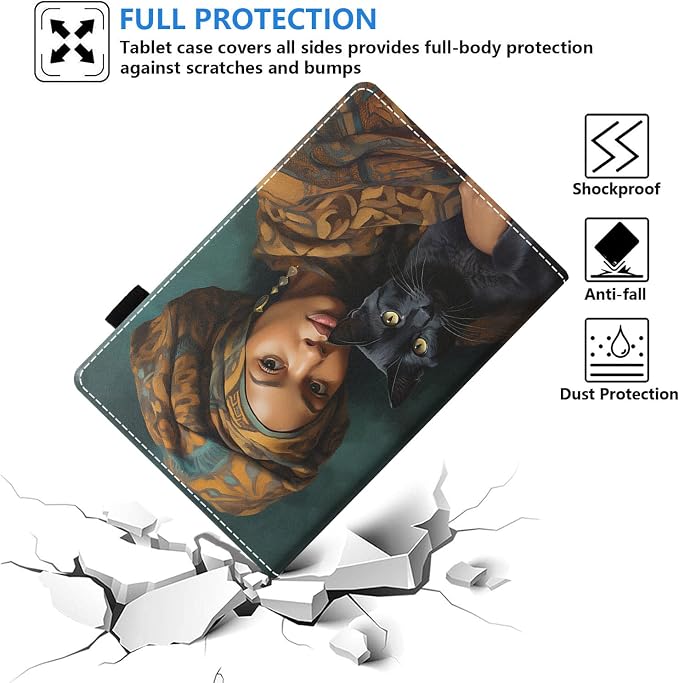 African Women Black Cat