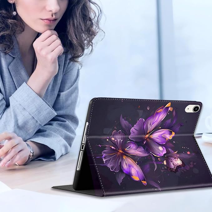 Purple Flower Butterfly
