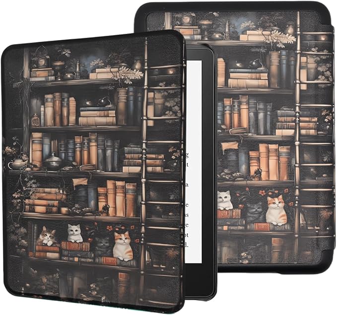 Cat on Bookshelf
