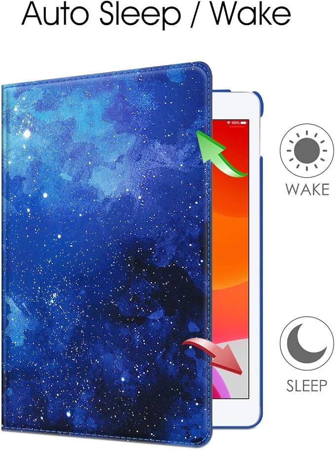 blue starry sky