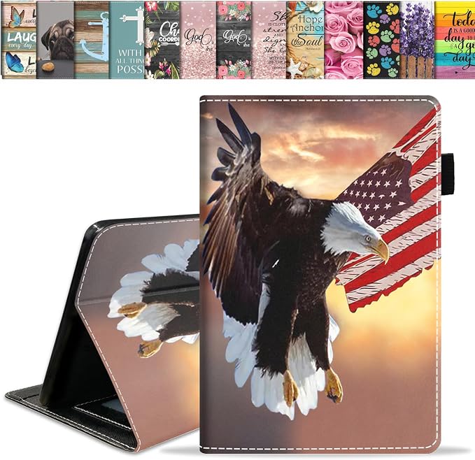 Patriotic American Flag Bald Eagle