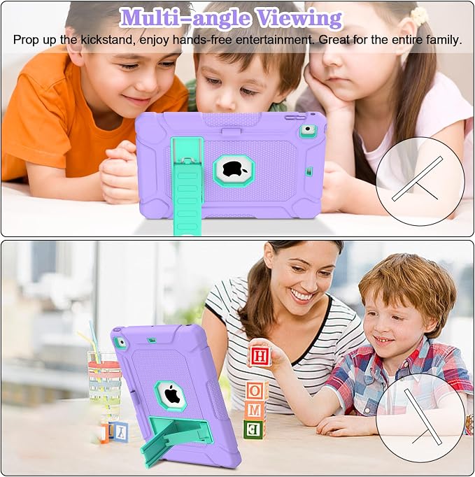 Purple and Green