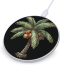Palms Coconuts Tree Phone Charger Magnetic Charging Pad Anti-Slip with USB Cable