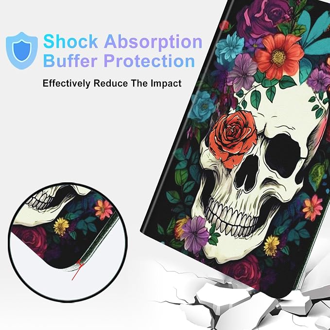 Cute Skull Flower
