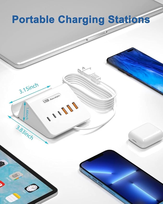 Normal Charging USB-3A3C-White