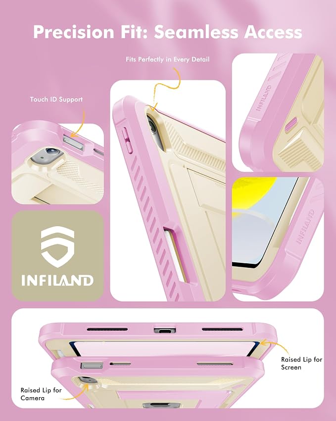 Pastel Pink + Cream