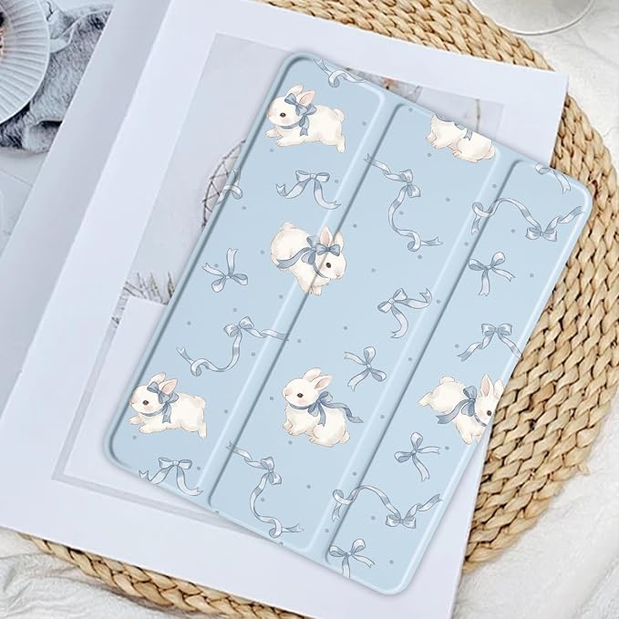 Blue Bow Rabbit