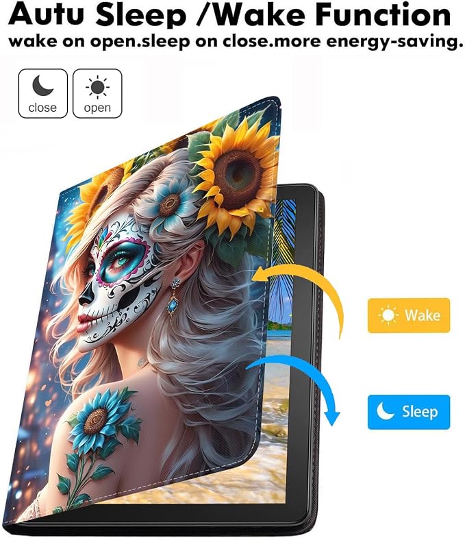 Sugar Skull Girl Sunflower