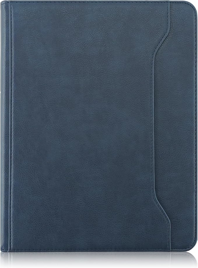 Case Compatible with Apple iPad Air 11-inch(M2) 2024/iPad Air 4/5th 2020/2022 10.9 Tablet PU Leather Business Cover for ipad Air5 /Air4/Pro 360 Rotating Cases Auto Wake/SleepDark Blue