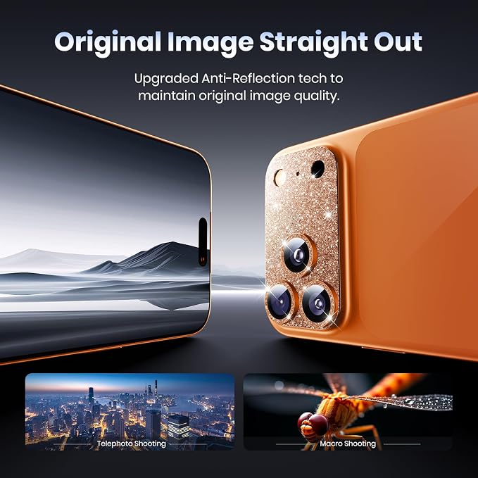Glitter Cosmic Orange