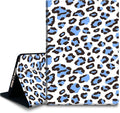 Bxgolkgd Tablet Case for 7 Kindle Paperwhite 2024 (12th Gen) &amp Kindle Colorsoft Signature EditionAuto Wake/Sleep FunctionBlue Leopard Print