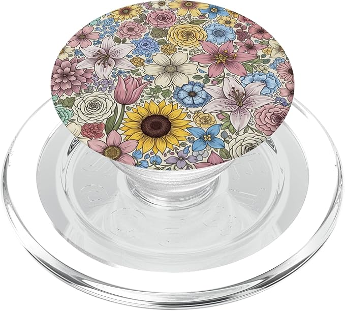 PopSockets Floral Phone Grip &amp Stand – Floral Field PopSockets PopGrip for MagSafe