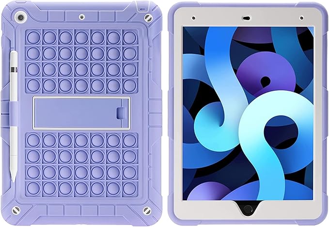 XZC iPad 9th/8th/7th Generation Case (iPad 10.2 Case 2021/2020/2019) Shockproof Drop Protection Cover with Pencil Holder Kickstand Shoulder Strap