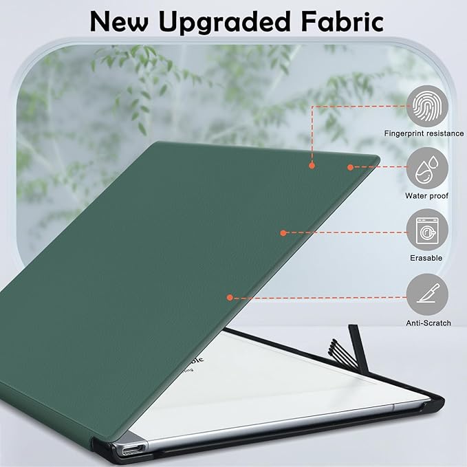 Case for Remarkable 2 Paper Tablet 10.3 2020 ReleasedLightweight and Hard Back Shell Protective Book Folio Cover with Built-in Pen HolderComes with Remarkable 2 Pen Tips.