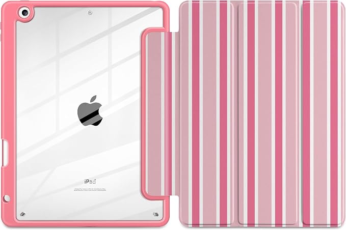 Light Pink&White Stripes