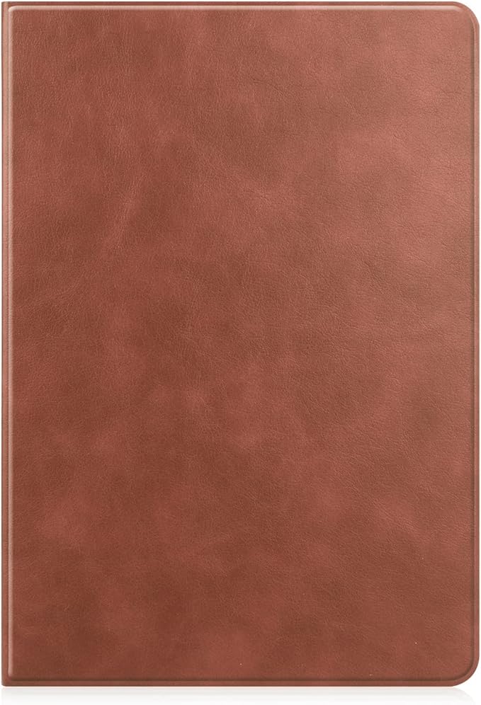 12.4 Inch Case for Samsung Galaxy Tab S8 Plus/S8+ 2022/S7 FE 2021/Tab S7 Plus/S7+ 2020 (SM-X800/T730/T970) with S Pen Holder &amp [Auto Wake/Sleep] Premium PU Leather Folding Stand Cover Brown