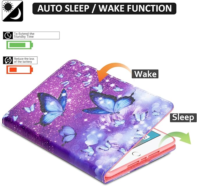 5 Purple Butterfly