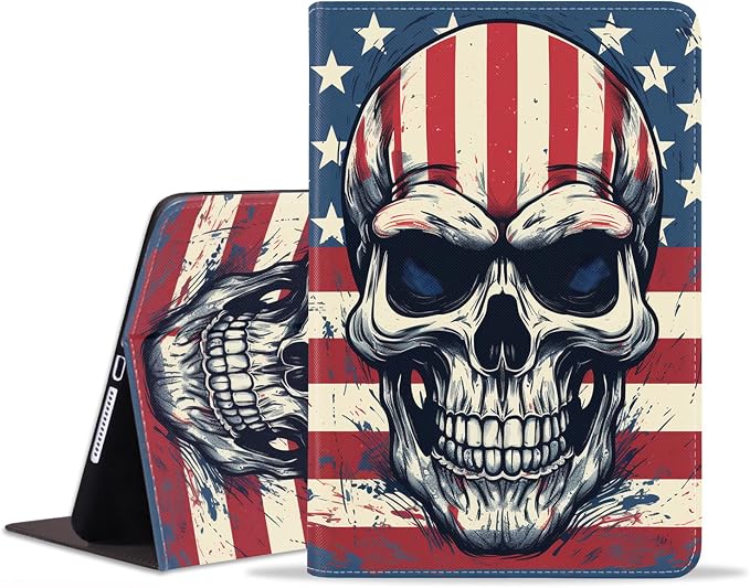 American Flag Skull