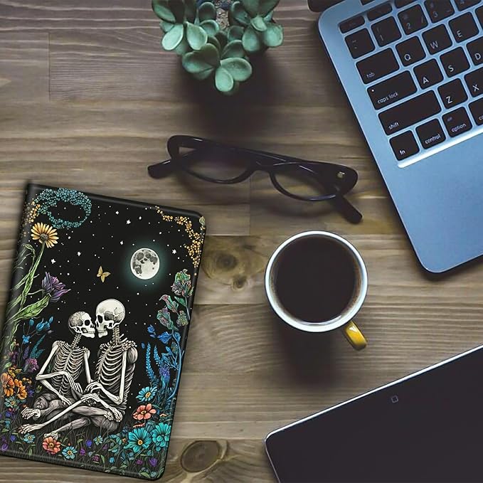 Skull Love Flower Moon