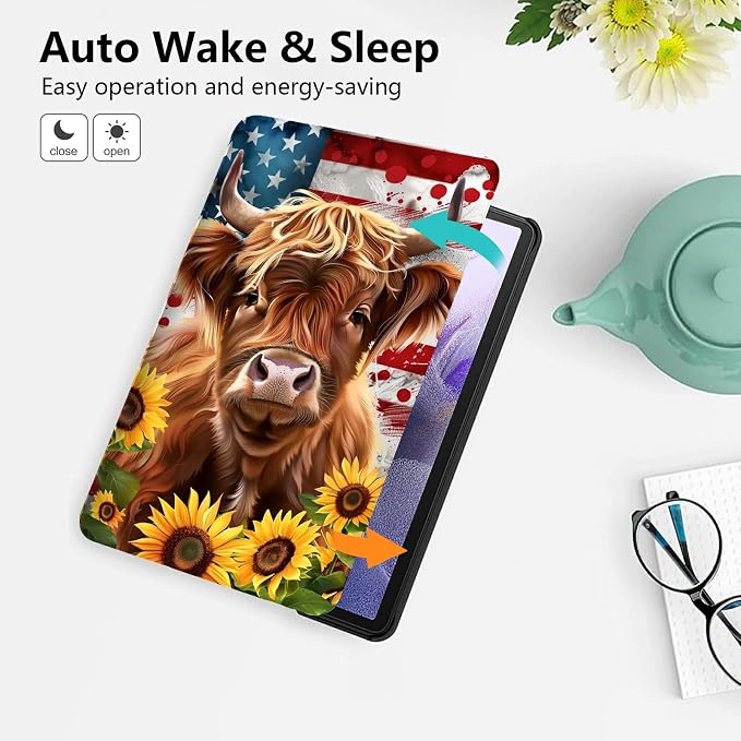 Cow With Sunflowers
